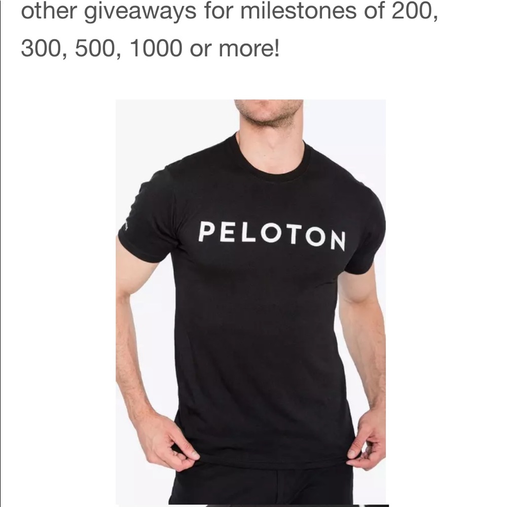 Peloton Century Ride cotton T shirt - Picture 3 of 7
